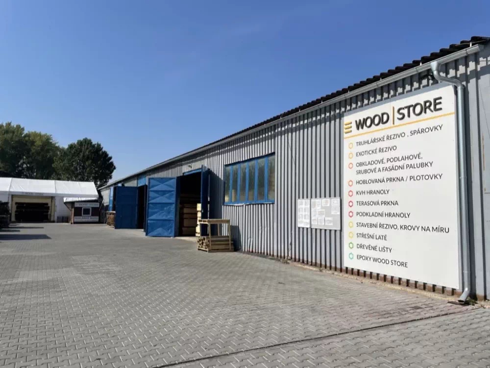 Prodejní sklad WOOD STORE